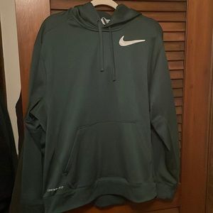 Nike therma-fit Large Green hoodie